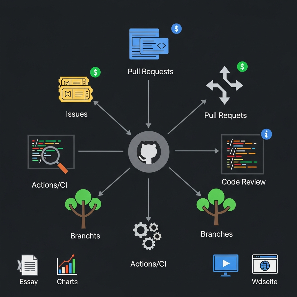 GitHub as the coordination hub