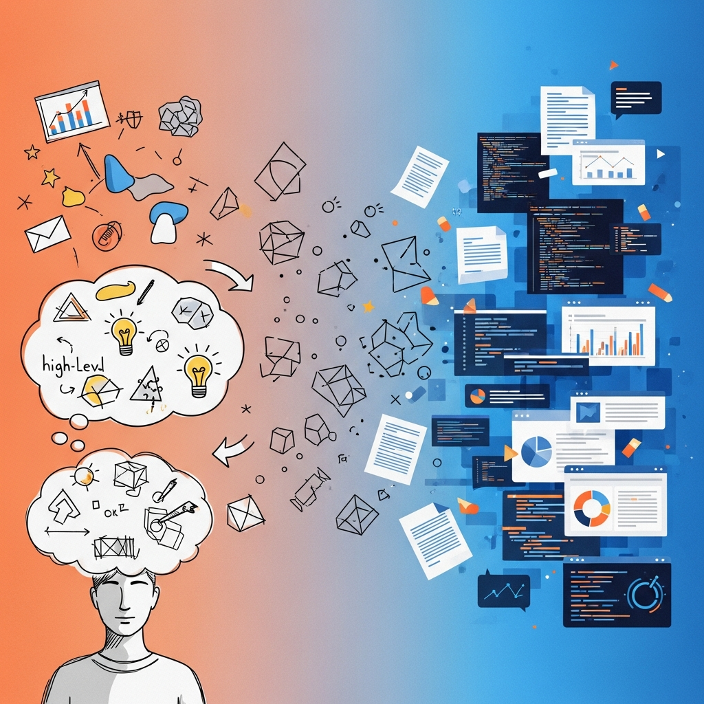 Vibe coding workflow from concept to implementation